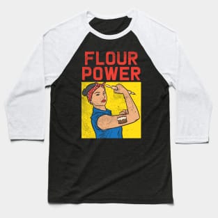 Flour Power Baseball T-Shirt